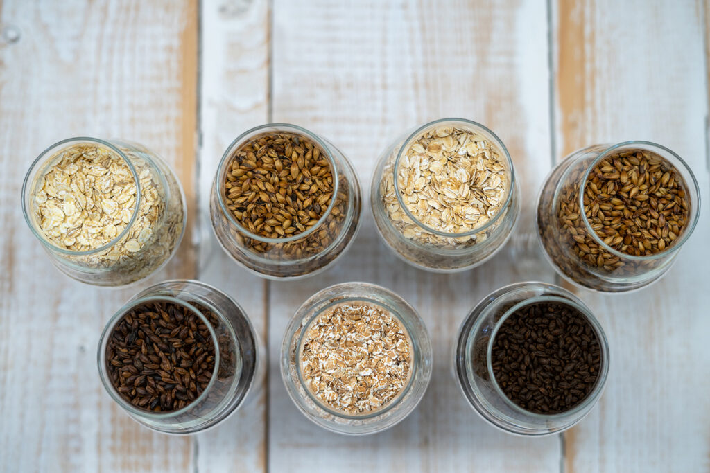 La selezione dei cereali per le nostre birre artigianali, in mostra